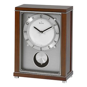 Bulova Clermont Hi Gloss Finished Mantel Clock - B7654