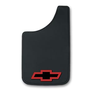 Chevy-Red-Bowtie-Easy-Fit-Mud-Guard-11-Set-of-2