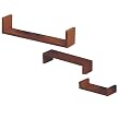 Cairo Shelf Help Wood Shelves - Set of 3