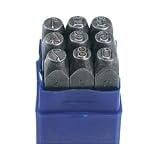 0-9 NUMBER STAMP SET 1/4"