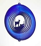 Cat & Kitten 12 inch Wind Spinner