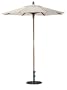 Oxford Garden 6-Foot Polyester Market Umbrella, Natural