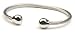 Health & Personal Care : Sabona Professional Steel Twist Magnetic Bracelet with Silver Balls, Size S/M