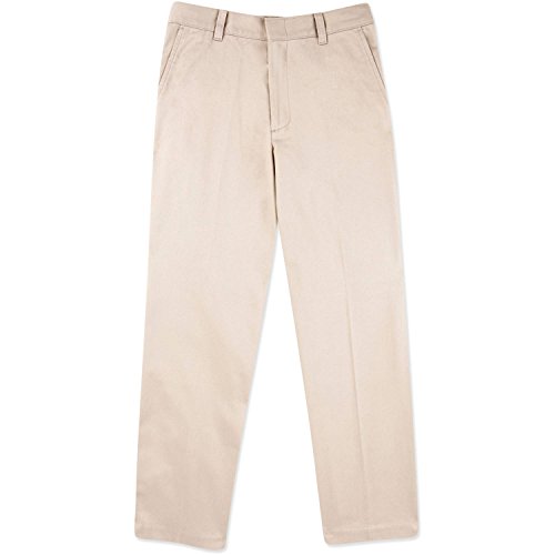 George Boys' School Uniform - Flat Front Pants (Regular, Slim & Husky)