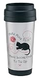 Cat Stainless Steel Travel Mug