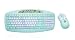 A-Four Tech My Kids Keyboard Gr�n Tastatur USB 105 Tasten MS W95 D + Optische Maus Gr�n