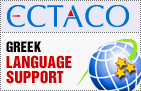 ECTACO Language support software Greek for Pocket PC