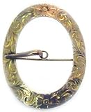 Antique Edwardian 10k Yellow Gold Sash Pin