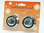 2 Topfdeckel Kn�pfe, Ersatzkn�pfe, � ca. 5,5 cm