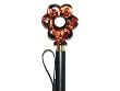 FootFitter Horn-style Long-Handled Shoe Horn, Flower, 23"