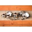 Chefs Secret 16pc 12 Element Stainless Steel Cookware Set Chefs Secret 16pc 12 Element Stainless Steel Cookware Set
