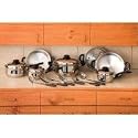 Chef's Secret 16-Piece Element Stainless-Steel Cookware Set