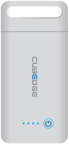 CUBEDGE EP02 EDGE Power Battery Case for iPhone 5 - Retail Packaging - Silver