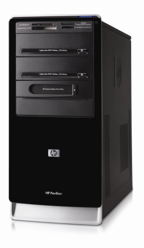 HP Pavilion A6421.uk - Tower - 1 x Athlon 64 X2 4400+ / 2.3 GHz - RAM 3 GB - HDD 1 x 360 GB - DVDRW (R DL) / DVD-RAM - Radeon HD 3450 - Vista Home Premium - AMD LIVE! - No monitor provided