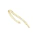 10K Double Row Hearts Bracelet