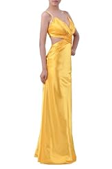 Satin Sheath Backless  Dress