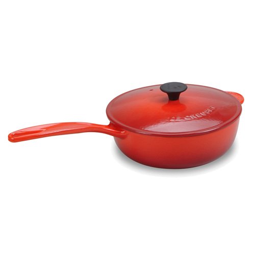 Sauciers Cookers Previews Le Creuset 3Quart Saucier Pan Cherry