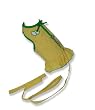 Yellow Dress w/ Silver Hearts and Matching Leash - M
