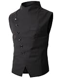 Doublju Mens Stunning Design Slim Vest