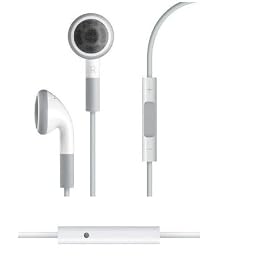 Apple iPhone 4G/4Gs Earphones/headphones with Remote and Mic MA814LL/A