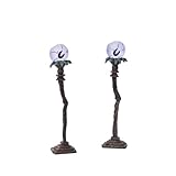 Department 56 Original Snow Village Halloween Eyeball Street Lights Accessory Set of 2 image