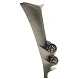 Auto Meter 7081 Black Dual A-Pillar Gauge Kit for 2000-2006 Chevy Duramax/Silverado & 2007 Classic Models