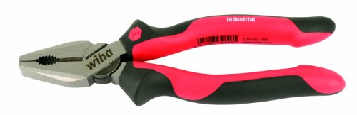 Wiha 30901 6.3 Inches Ergo Soft Grip Industrial Combination Pliers