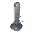 Masterplug Indoor Power SRPT122-MS 12-Socket Surge-Protected Socket with 2 m Extension Lead and Telecom and Data (Metallic Grey)