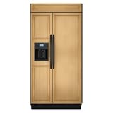 KitchenAid Architect Series II KSSO36QTB 36 Built-In Side-By-Side Refrigerator with In-Door-Ice Dispensing System  LCD Dispenser Display: Overlay/Black Trim/Panel Required
