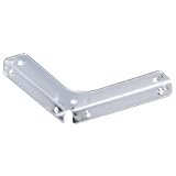 シロクマ コーナー棚受けV形 100×100 電解研磨 1箱6個価格 ※メーカー取寄品 TBR-30