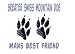 GREAT SWISS MOUNTAIN DOG MAN'S BEST FRIEND Colored Totebag(Your Choice of Colors)