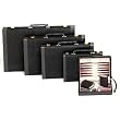 Black Suede Backgammon Set - 18"