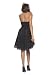 Elegantes knielanges Neckholder Cocktailkleid, Farbe schwarz, Gr.34 von Astrapahl schwarz