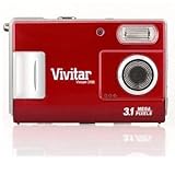 Vivitar V3188 Digital Camera - RED (3.0MP,4x Digital Zoom) 1.5 TFT