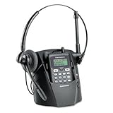 Plantronics DECT 6.0 Cordless Headset Telephone 300-foot range Ultracompact ....