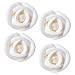Medium White Royal Icing Roses