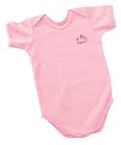 IPlay Babywear Organic Bodysuit Fruit and Veggie in Rose-Newborn