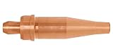 Uniweld 1-101A-4 1-101A Series Ameriflame Cutting Tip for Use with Oxygen and Acetylene for General Purpose/Machine Cutting, 7 Sizes Available: 000 to 4