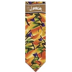 Men's J. Jerry Garcia Neck Tie Limited Edition Collection Forty-three Rare Green Tree 100% Silk