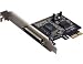 PCI-express 1 printer/parallel port card, Moschip chipset