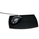 Black Leather Mouse Pad