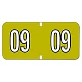 UPC 086486666091 product image for Smead SMD66609 Ba300Ry Color-Coded Labels, Year 2008, 3/4 X 1-1/2, Gold, 500 Lab | upcitemdb.com