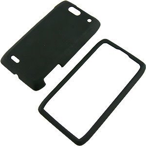 Generic Rubberized Protector Case for Motorola DROID 4 XT894 - Retail Packaging - Black