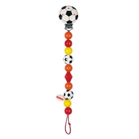Heimess Pacifier Chain (Football)
