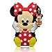 I Need 3d Cartoon Minnie Mouse Soft Silicon Case Cover Compatible for Apple Iphone 4/4g/4s(Red)