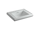IMAGE OF Kohler K-2259-4-95 Memoirs Pedestal Lavatory Basin with 4