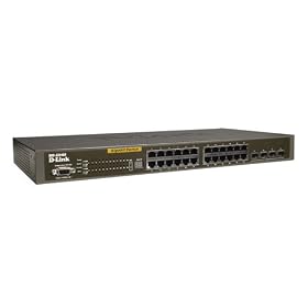 D-Link Systems D-LINK 24-PORT GIGABIT MANAGED SWITCH +4-PORT SFP 10GIG STACKING by 
