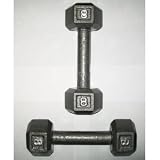 8 lb. Hex Dumbbells (Pair)