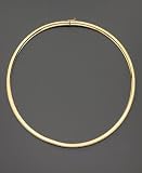 14k Gold Omega Necklace
