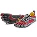 Vibram Fivefingers Womens Bikila LS Red/Grey/Black 41